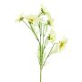 Branche décorative de cosmos YUNIAN, crème, 75 cm