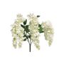 Branche décorative de glycine JIALAN, crème, 75 cm