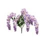 Branche décorative de glycine JIALAN, violet, 75 cm
