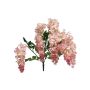 Branche décorative de glycine JIALAN, rose, 75 cm