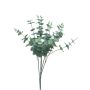 Plante artificielle « Eucalyptus » FENYU, tige, vert-blanc, 60 cm