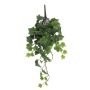 Suspension décorative « Lierre LANSHUO » sur tige, verte, 45 cm