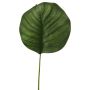 Feuille artificielle Calathea Orbifolia ZICHEN, verte, 45 cm