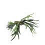 Fausse plante fougère cerf KONGXI sur tige, verte, 50cm