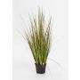 Herbe artificielle SATRIO, vert-jaune-brun, 90cm