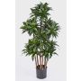 Dracaena artificiel DOMINGO, troncs naturels, vert, 120cm