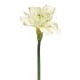 Fleur synthétique Amaryllis HEJIA, crème, 60cm