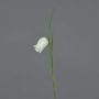 Fleur décorative « campanule » LUXING, blanche, 40 cm, Ø 3 cm