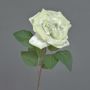Rose artificielle YUFAN, crème, 45cm, Ø13cm