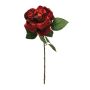 Rose artificielle YUFAN, rouge, 45cm, Ø13cm