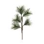 Branche artificielle de pin XIPENG, verte, 30cm