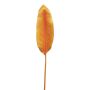 Feuille de strelitzia en plastique YISHAO, orange-rose, 90cm