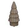 Sapin décoratif LOVRA, terre cuite, marron, 20cm, Ø9,8cm