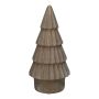 Sapin décoratif LOVRA, terre cuite, marron, 29cm, Ø14cm