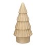 Sapin décoratif LOVRA, terre cuite, couleur sable, 29cm, Ø14cm