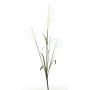 Branche artificielle d'herbe de la pampa LINEN avec panicules, blanche, 145cm