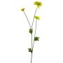 Fleur artificielle chrysanthème YUNJUAN, jaune, 60 cm