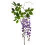 Branche de glycine artificielle LIANMU, lilas, 140cm