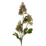 Branche synthétique de lilas FANGMEI, lilas, 80cm