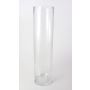 Vase cylindrique / Vase en verre SANSA AIR, transparent, 80cm, Ø20cm