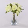 Bouquet de renoncules en tissu TONIE, crème, 20 cm, Ø 20 cm