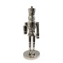 Figurine décorative Casse-noisette RUNAR, argent, 12,5x15x41cm
