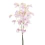 Bouquet décoratif de lathyrus KIDO, rose-blanc, 50cm
