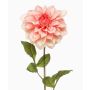 Fleur artificielle dahlia REFOLG, couleur pêche, 70cm