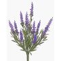 Fleur artificielle de lavande LUSIE, tige à piquer, crossdoor, lilas, 35cm