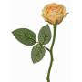 Fleur synthétique rose GABI, pêche-crème, 30cm, Ø6cm
