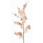 Cerisier ornemental japonais artificiel ZORYA avec fleurs, rose-crème, 125cm