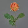 Fleur artificielle Rose POPI, orange-rose, 55 cm, Ø 7 cm