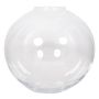 Vase boule en verre GIANIS, transparent, 36cm, Ø39cm