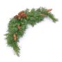 Arche de porte décorative en sapin ALFRED, crossdoor, diff. inflammable, 90cm