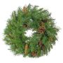 Couronne de sapin décorative ALFRED, crossdoor, diff. inflammable, Ø50cm