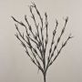 Branche de corail décorative NAJIM avec des paillettes, noir, 115cm