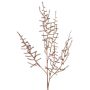 Branche synthétique d'Asparagus acutifolius PARNASO, cuivre, 100cm