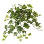 Lierre artificiel suspendu ARJANA, tige, crossdoor, vert-blanc, 50 cm