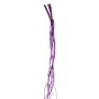 Branches décoratives Mitsumata GERY, lot de 3, séchées, violet, 105cm
