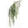 Branche de saule pleureur synthétique CASSIUS, difficilement inflammable, verte, 120cm