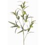 Branche d'euphorbe ballon artificielle TASMIN, fruits, verte, 95cm