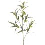 Branche d'euphorbe ballon artificielle TASMIN, fruits, verte, 95cm
