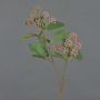 Branche de cornouiller synthétique PANGO avec bourgeons, vieux rose, 70cm, Ø7cm