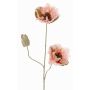 Coquelicot artificiel MODLING, rose, 75cm, Ø12cm