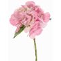 Hortensia artificiel CHIDORI, rose-crème, 30 cm, Ø 13 cm