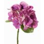 Hortensia artificiel CHIDORI, violet-crème, 30 cm, Ø 13 cm