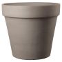 Pot de fleurs en terre cuite NUVENS, taupe, 70cm, Ø79cm