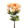 Bouquet de pivoines artificielles VATANA, couleur pêche, 50cm, Ø18cm