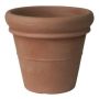 Pot de fleurs en plastique MYRDEN, effet terre cuite, 51 cm, Ø 60 cm