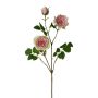 Branche artificielle Pivoine KROVEL, vert-rose, 75cm